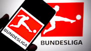 In this photo illustration, Bundesliga logo is seen...