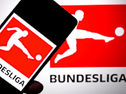 In this photo illustration, Bundesliga logo is seen...