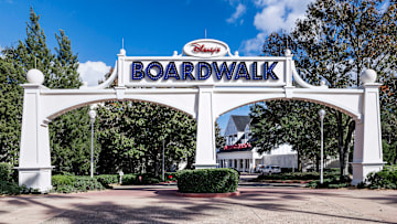 Entrance to Disney's Boardwalk resort...