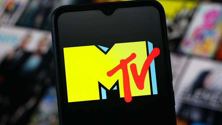 The MTV logo is seen displayed
