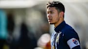 Thanawat Suengchitthawon of Thailand seen during the AFC U23...