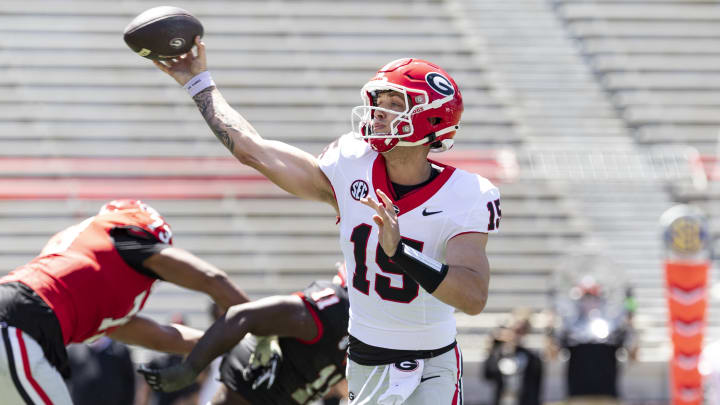 Beck is back for his second straight season as Georgia's starting quarterback.