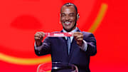 Cafu drawing Brazil in the 2022 World Cup draw