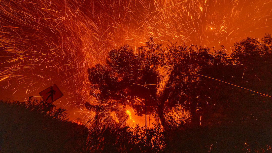 Powerful winds fuel the Palisades and Eaton fires in the Los Angeles area.