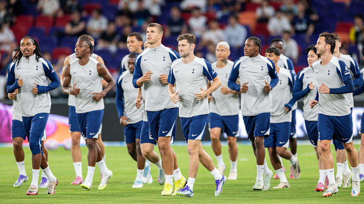 Tottenham arrived in Hong Kong at the start of the week.