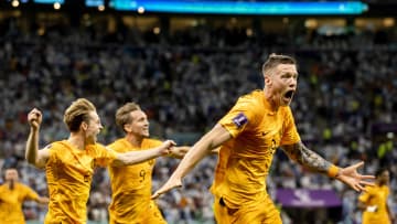 Wout Weghorst'un gol sevinci