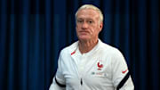 Didier Deschamps avec l'Equipe de France