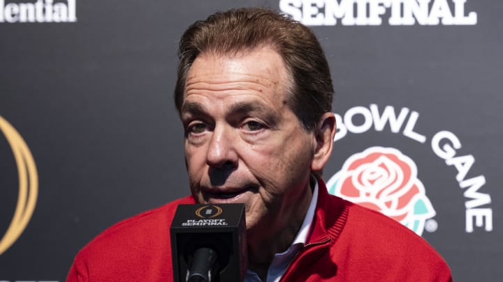 Former Alabama HC Nick Saban