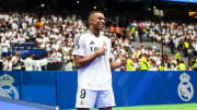 Mbappe was unveiled as Real Madrid's new number 9