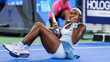 Coco Gauff defeated Jessica Pegula to win the Wuhan Open.