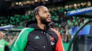 Raheem Sterling has had a limited role at Arsenal this season