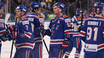 Evgeny Kuznetsov, known as Yevgeni Kuznetsov (92) SKA Hockey...