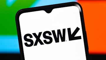 In this photo illustration, the South by Southwest (SXSW)...