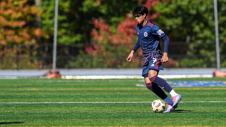 Olger Escobar in Columbus Crew II v New England Revolution II