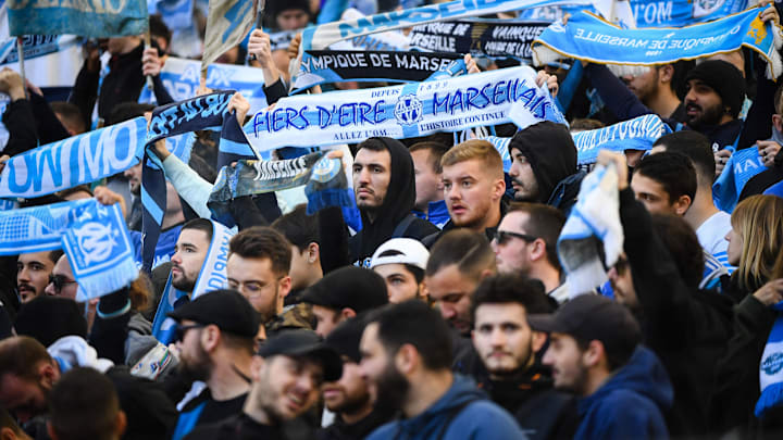 Les fans de l'OM ont sorti le grand jeu.