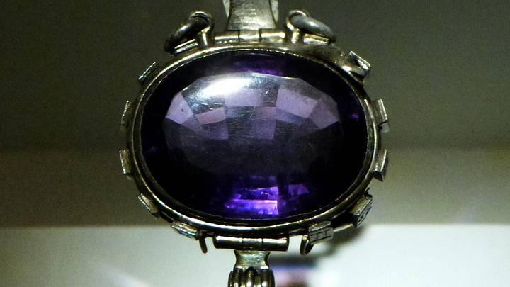 The Cursed Amethyst in London's Natural History Museum