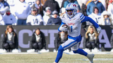 SMU running back Brashard Smith
