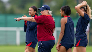 Emma Hayes and Sophia Smith | United States Training Sessions