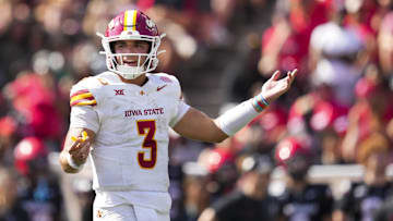 Rocco Becht and Iowa State are favored against Colorado on Saturday.