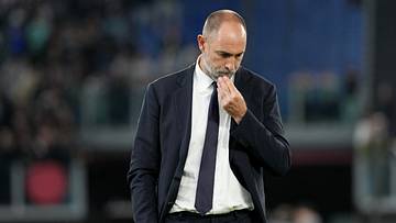 Igor Tudor, head coach of Juventus FC during the warm up of... Igor Tudor, head coach of Juventus FC during the warm up of...