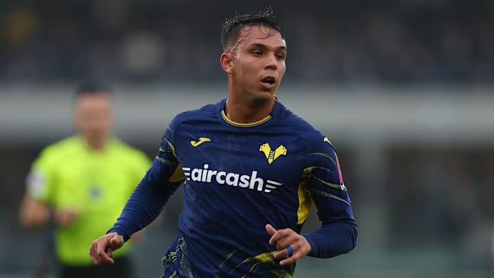 Giovane im Trikot von Hellas Verona Giovane im Trikot von Hellas Verona