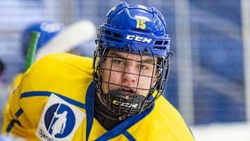 Anton Frondell at the U18 Five Nations Tournament