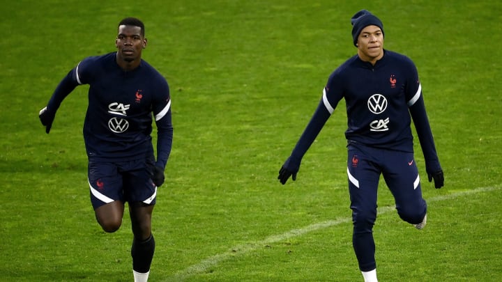 Pogba and Mbappe will be free agents in the summer of 2022