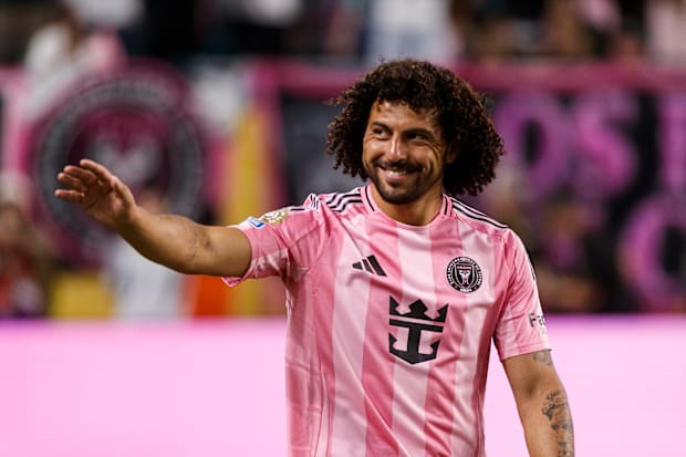 Maximiliano Falcón displaying a smile.