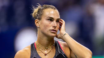 Sabalenka won her second round US Open match in straight sets on Wednesday. 