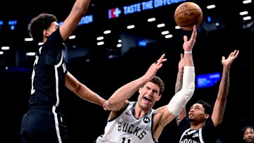 Milwaukee Bucks v Brooklyn Nets