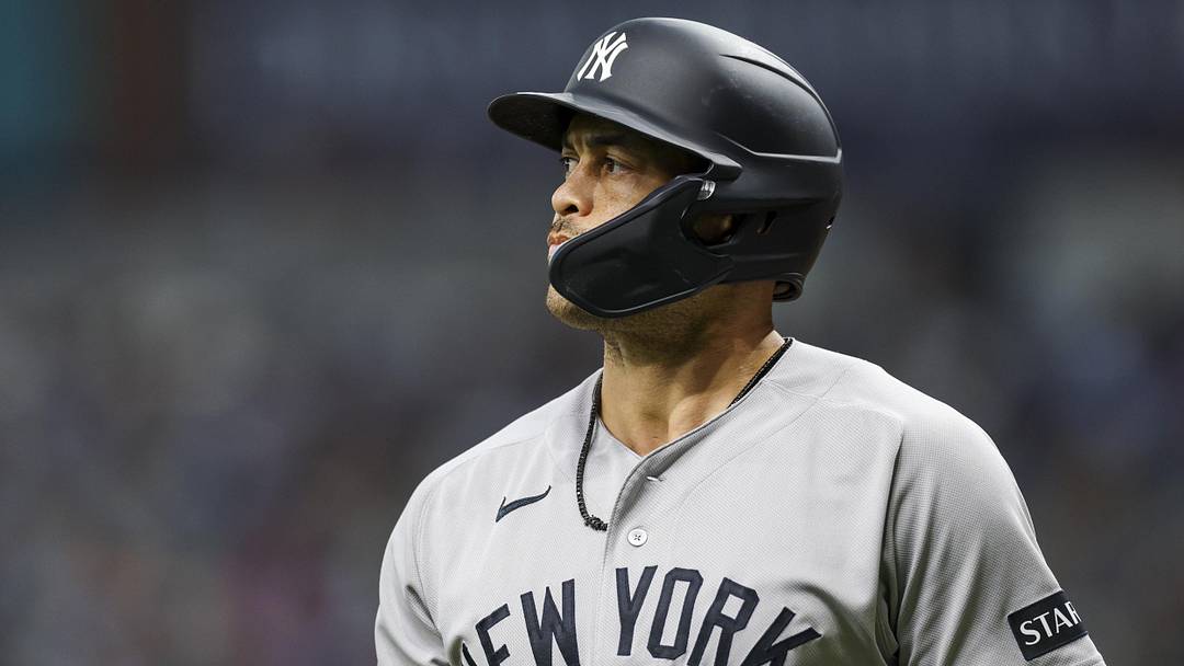 New York Yankees designated hitter Giancarlo Stanton.