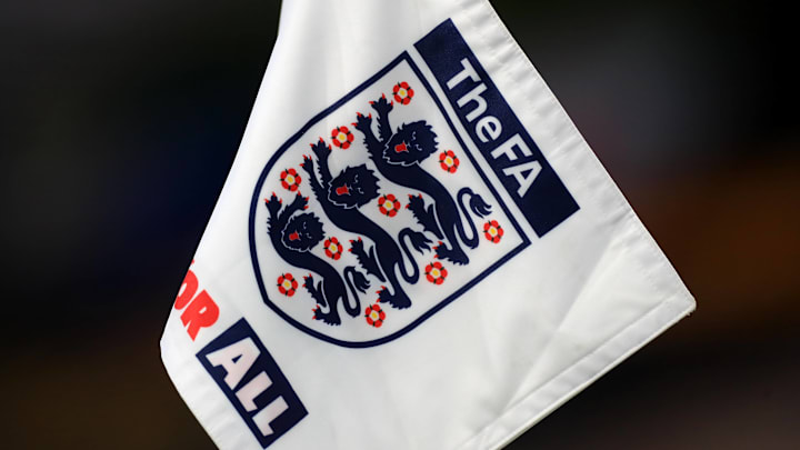 England U21, U 21 v Turkey U21 - UEFA EURO, EM, Europameisterschaft,Fussball 2021 Under-21 Qualifying - Group 3 - Molineux A general view of an England and FA branded corner flag during the UEFA Euro 2021 Under-21 Qualifying Group 3 match at Molineux, Wolverhampton. Use subject to FA restrictions. Editorial use only. Commercial use only with prior written consent of the FA. No editing except cropping. Copyright: xMikexEgertonx 56033555 England U21, U 21 v Turkey U21 - UEFA EURO, EM, Europameisterschaft,Fussball 2021 Under-21 Qualifying - Group 3 - Molineux A general view of an England and FA branded corner flag during the UEFA Euro 2021 Under-21 Qualifying Group 3 match at Molineux, Wolverhampton. Use subject to FA restrictions. Editorial use only. Commercial use only with prior written consent of the FA. No editing except cropping. Copyright: xMikexEgertonx 56033555