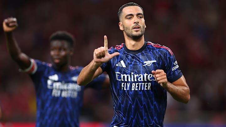 The makeshift striker is back
