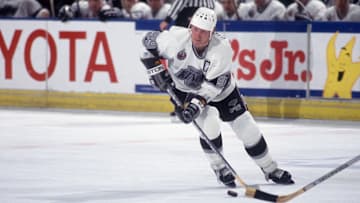 Wayne Gretzky of the Los Angeles Kings