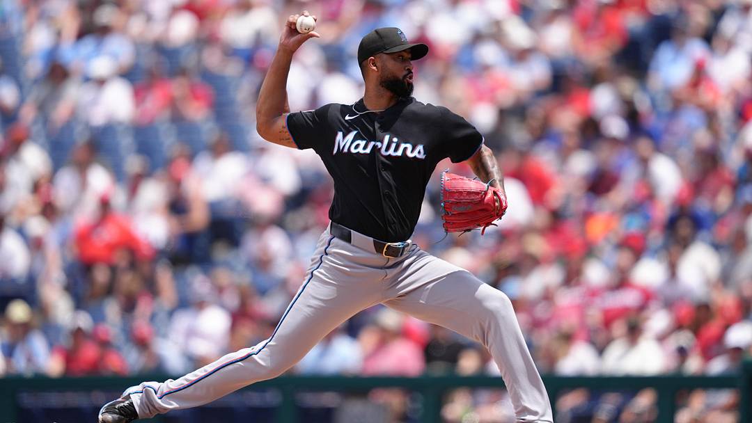Miami Marlins starting pitcher Sandy Alcantara Miami Marlins starting pitcher Sandy Alcantara