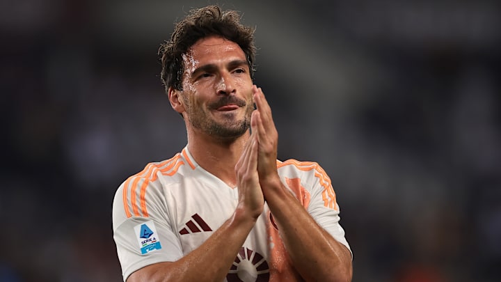 Mats Hummels lief zuletzt für die AS Rom auf Mats Hummels lief zuletzt für die AS Rom auf