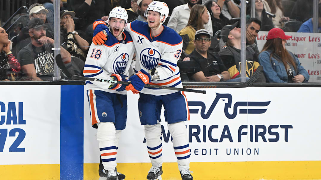 Edmonton Oilers v Vegas Golden Knights - Game One