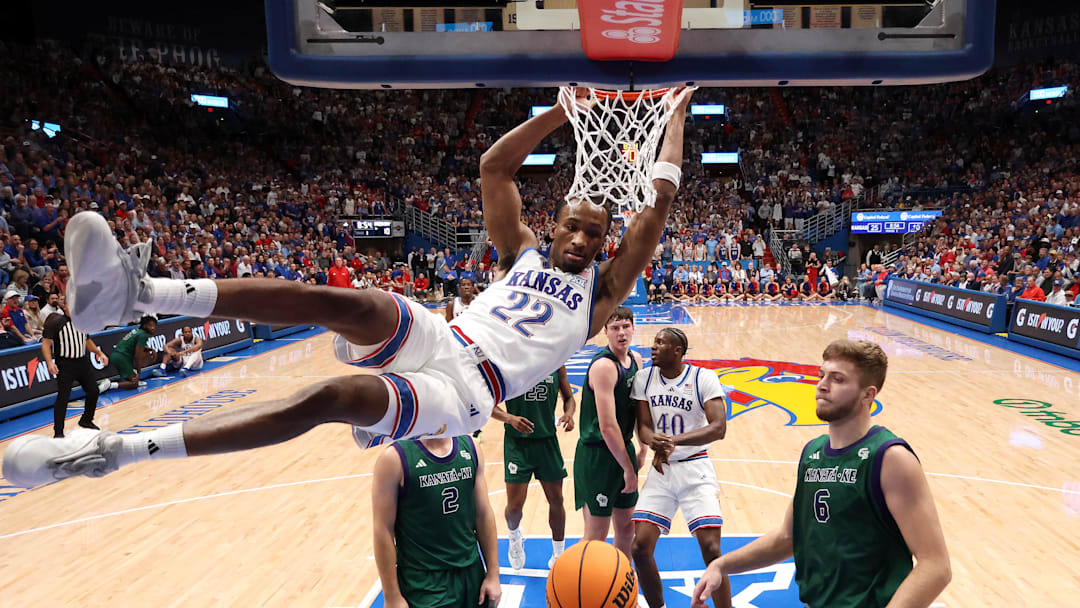 Darryn Peterson of Kansas Jayhawks