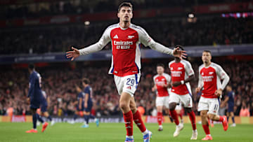 Havertz netted last time out in the Champions League