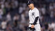 Anthony Rizzo no pudo jugar ayer con los Yankees