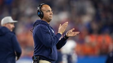 Penn State Nittany Lions head coach James Franklin.