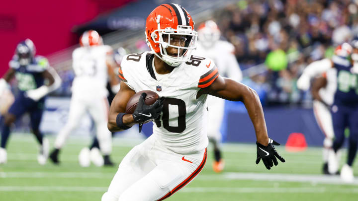 Cleveland Browns wide receiver Jamari Thrash