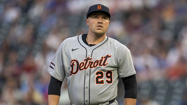 Detroit Tigers starting pitcher Tarik Skubal