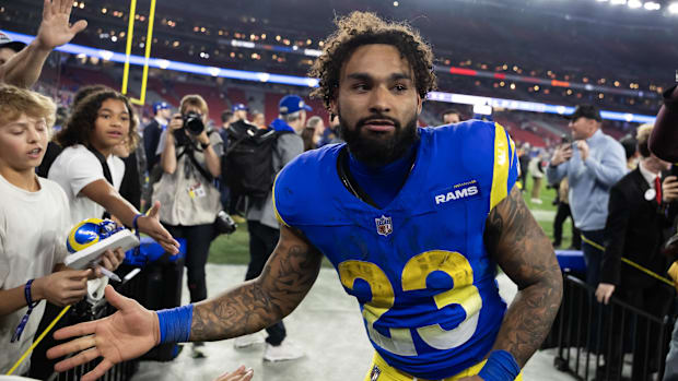 Los Angeles Rams running back Kyren Williams