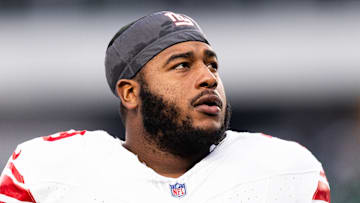 Washington Commanders offensive lineman Tyre Phillips