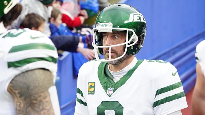 Rodgers was 12-of-18 for 112 yards, with no touchdowns and two interceptions against the Buffalo Bills in Week 17. Rodgers was 12-of-18 for 112 yards, with no touchdowns and two interceptions against the Buffalo Bills in Week 17.