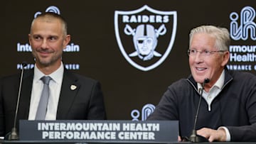 Las Vegas Raiders Introduce Pete Carroll As Head Coach, John Spytek As General Manager