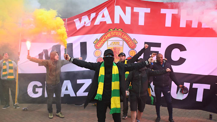 Ilustrasi Fans Manchester United