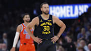 Golden State Warriors guard Stephen Curry.