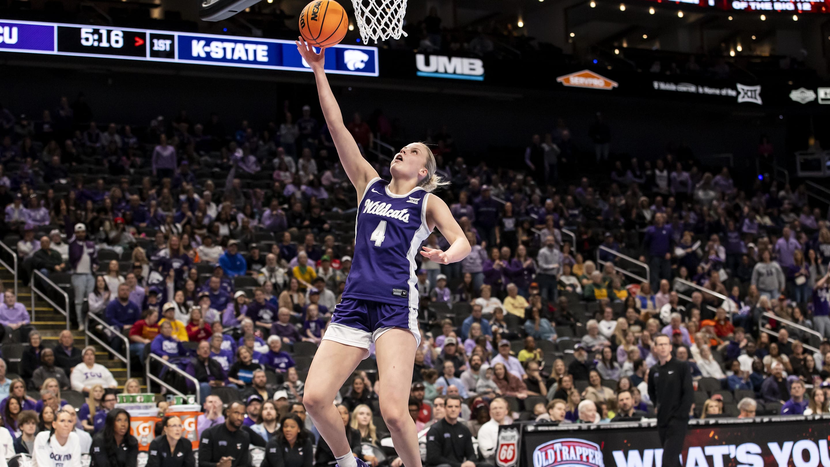 Kansas State Wildcats forward Nastja Claessens